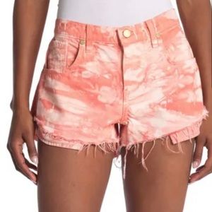 Ramy Brook Glow Combo Short In Coral